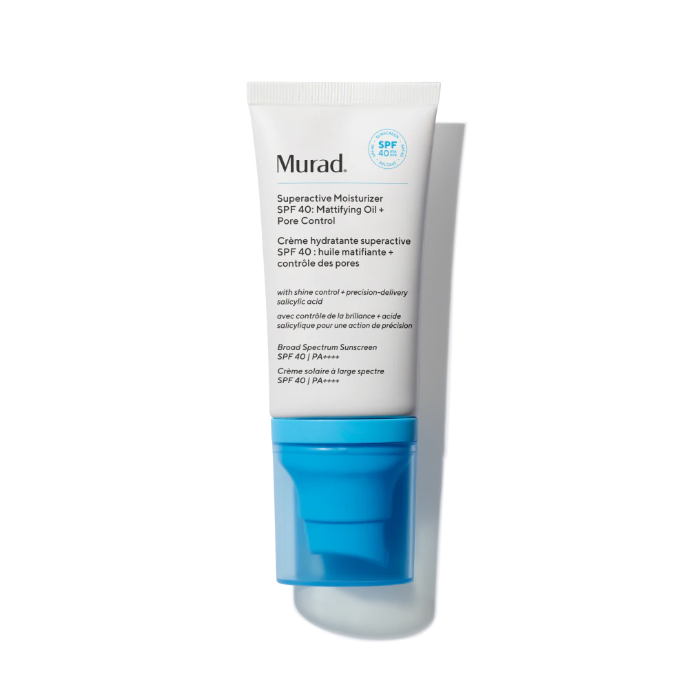 Superactive Moisturizer SPF 40: Mattifying Oil + Pore Control.