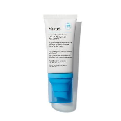 Superactive Moisturizer SPF 40: Mattifying Oil + Pore Control.